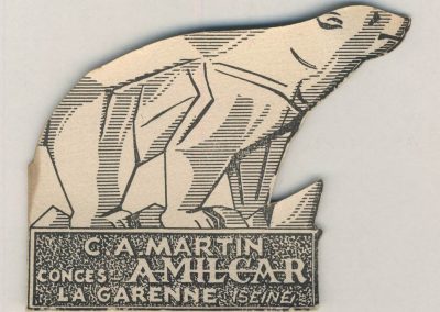 1 1900 ''Ours Martin'' (Blanc) Dessiné, créé en 1927 par Géo Ham pour mon père ''C.A. Martin''_