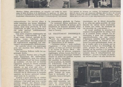 1 1926 10 08 Visite Usine Amilcar à St Denis (Paris). ''Le Pur sang de la route'', moteur ''Borgne'' au banc. 4
