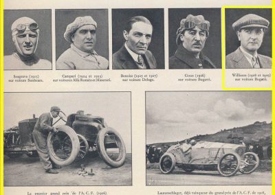 1 1928 01 07 GP ACF des voitures de Sport à Handicaps au Comminges. 1er Williams-Bugatti, 2ème Rousseau-Salmson . 3