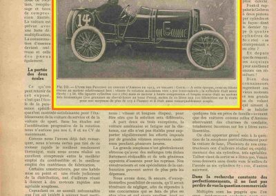 1913 12 07 GP de l'ACF, nouveau Circuit d'Amiens J.Goux 2ème sur Peugeot 5700cc n°14. Boillot 1er à 3 minutes sur 916,800 km. 1