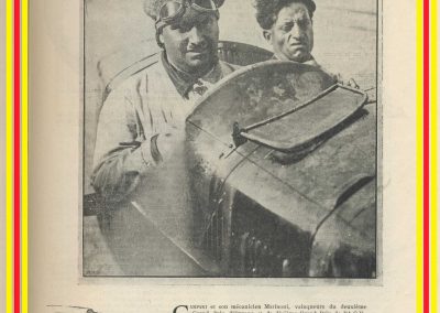 1924 03 08 le 2ème GP d'Europe, 1er Campari ALFA, 2ème Divo Delage, 3ème Benoist, 6ème Thomas sur Delage, 7et 8ème Chassagne et Frederich sur Bugatti. 5