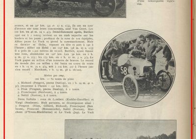 1924 12 10 Inauguration Autodrome Montlhéry. GP de France, 1er 2ème Goutte et Casse-Salmson. Dhome-Morgan. Les 4 Austin. 4
