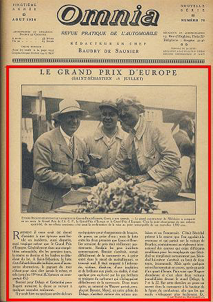 1926 18 07 GP d'Europe à St Séb Goux sur Bugatti 1