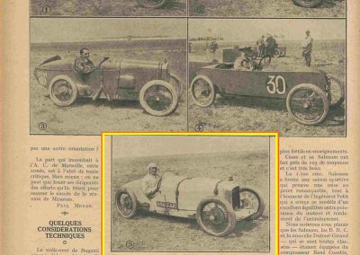 1926 27 06 GP de l'A.C.F. 1er Goux, 2ème Costantini, des Voit. légères 1er Casse Salmson. ab. Amilcar Morel, Martin et Duray ! .4