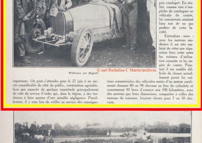 1926 28 03 GP Provence à Miramas. la Coupe Hartford des Voiturettes, Amilcar, 1er Morel n°5 et n°6, 2ème Martin. GP 1er Segrave, 2ème Moriceau Talbot, 3ème Williams, 4ème Chiron. 1