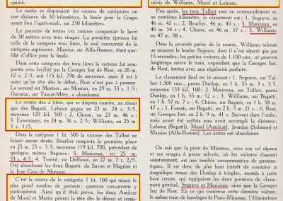 1926 28 03 GP Provence à Miramas. la Coupe Hartford des Voiturettes, Amilcar, 1er Morel n°5 et n°6, 2ème Martin. GP 1er Segrave, 2ème Moriceau Talbot, 3ème Williams, 4ème Chiron. 10