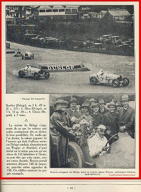 1927 01 10 GP Angleterre à Brooklands, 1er Benoist, Bourlier, Divo-Delage, Chiron, Materassi, 6ème Williams-Conelli-Bugatti. 5_
