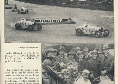 1927 01 10 GP de Grande Bretagne -Angleterre. les 3 Delage, 1er Benoist, 2ème Bourlier et 3ème Divo, 6ème Conelli-Williams-Bugatti. 3