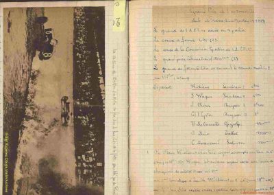 1927 03 07 GP de l'ACF à Montlhéry. 1er Benoist, 2 Bourlier, 3 Morel Delage, 4 Williams-Moriceau Talbot. 10