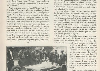 1927 05 09 GP de Milan. Amilcar, Zampiérie, 1er des 1100. GP d'Italie et d'Europe 1er Benoist Delage. 2