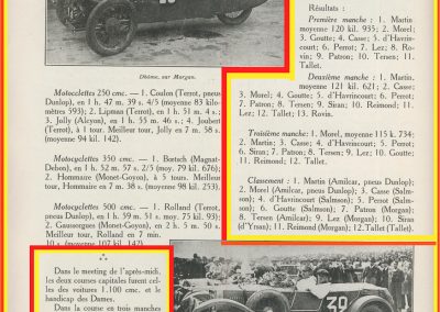 1927 14-15 08 GP Paris (Meeting), Amilcar 1er Martin MCO GH, 2ème Morel Amilcar MCO 1100. Dhome et Pousse sur BNC. 4