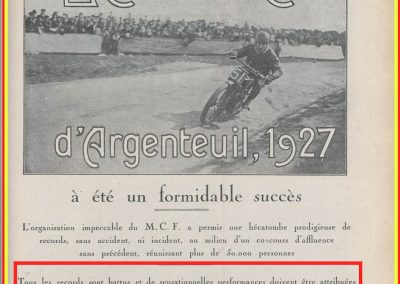 1927 20 03 Côte d'Argenteuil. 1,800 km, Amilcar 1100 MCO GH, n°115, Martin 1er des 1100, 1'16''45 à 84,375, R.B., Grande médaille d'Or. 1