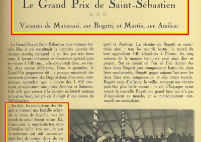 1927 24 07 GP Saint Sébastien. Monsieur Sée présente à l'Infant Don Jaime d'Espagne, Charles Martin, 1er des 1100cc et admire le moteur du MCO 1100. Photo du MCO Géo Ham de Martin 0