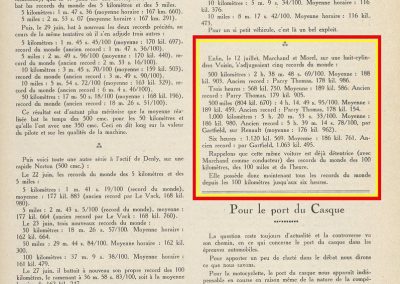 1927 26 09 VOISIN, 8 cyl., Records, 4383 km en 24 h. à 182 kmh de moy., Marchand, Morel et le Prince Kiriloff. 10