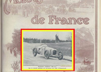 1928 25 03 Côte d'Argenteuil, 1er Martin Amilcar 1100 MCO GH 1'22 et 1'15'' 4-5, en 1500cc R.B.T.C. 1