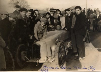 1928 26 12 Côte de Morlaas, Amilcar MCO 1500, Morel, 1'03''1-5 M.T.T.C.. Rallye de Pau 1er Sénéchal-Bugatti 2300. 1
