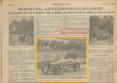 1928 30 09 24ème et dernier Gaillon Amilcar Morel MCO 1500cc 28'' 2-5 à 136 kmh RBMTTC 2