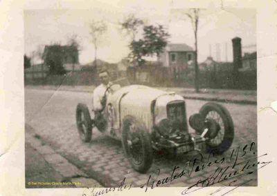1930 14 09 Meeting des Routes Pavées, Circuit de Pont-à-Marcq, C.A. Martin Amilcar C.O. n°54, 3ème des 1100cc. 5