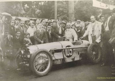 1931 23 25 05 Bol d'Or (24 h. un seul pilote) Saint -Germain-en-Laye. Amilcar MCO GH, C.A. Martin, 1er Cat. et 3ème au Général (avec le moteur 4 cyl. latéral 1100cc). 4_
