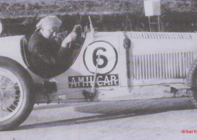1931 30 08 GP de France, Autodrome de Linas-Montlhéry, C.A. Martin, 1er de Cat. Amilcar MCO GH. 3