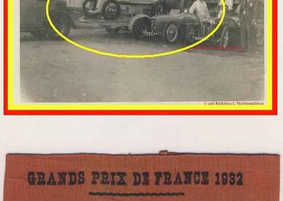 1932 01 10 GP de France. Engagement par C.A. Martin de 3 Amilcar. 1er de Cat. C.A. Martin Amilcar MCO GH n°46, puis, Bodoignet et Robail. 1_