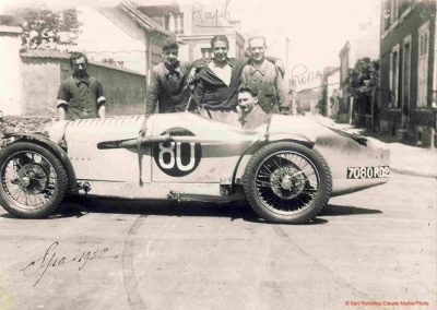 1932 09-10 07 GP de 24 heures, Circuit de Spa-Francorchamps. C.A. Martin-Bodoignet, Amilcar 6 cyl., n°74, non classé après 18 heures parcourues et 1er à la Coupe du Roi. Robail n°80. 3