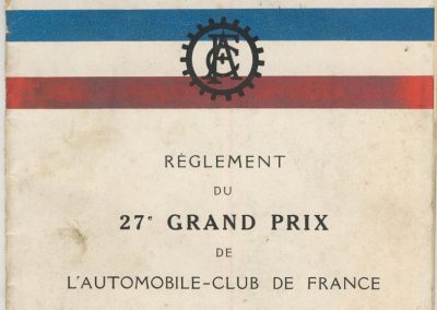 1933 11 06 GP de l'ACF (le 27ème). 1