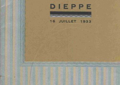 1933 16 07 Circuit de Dieppe, Williams, Chiron, et Bouriat (Bugatti) Lord Howe (Delage) à Maison Blanche. 1