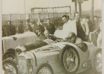 1933 17 09 GP de France, ACIF et MCF. Montlhéry, Poiré Amilcar n° 27, C. A Martin 1er de Cat. n°12. 4