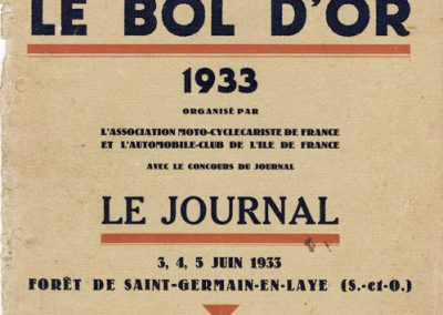 1933-Bol-d-Or-Programme