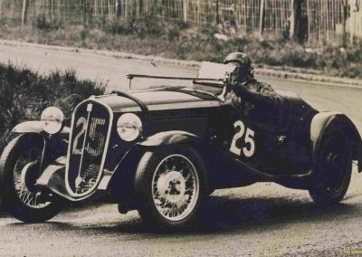 1936 01 05 Bol d'Or, Simca-Fiat, 3ème Sport C.A. Martin-rouge n°25, 1er Gordini-blanc n°20, Zanardi-bleu n°22, 4eme Horvilleur Amilcar, 1er Course M.B. MG, 2ème Grignard Amilcar. 4