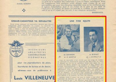 1936 20 09 la Fine équipe, de Gavardie et de Brunay. 1