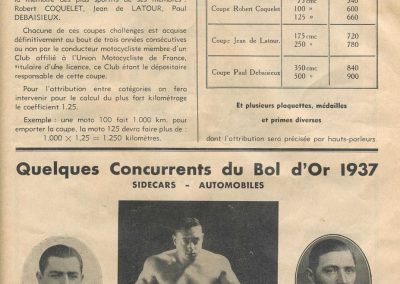 1937 17 05 Bol d'Or, Amilcar-Grignard, Horvilleur, Burmand, de Burnay, Simca- Gordini, Zanardi, Camérano, Maillard-Brune, Chenard-Rigoulot. 7