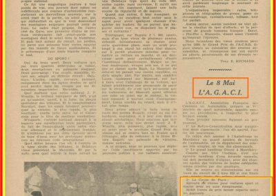 1938 08 05 Journée de l'A.G.AC.I, la Coupe de Paris, Mestivier Amilcar 1100 MCO, Biolay Amilcar Monoplace. GP de Pau Dreyfus-Caracciola. 2