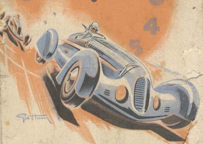 1938 11 09 les 12 heures de Paris. Biolay-Serreaud (Delahaye), Gordini-Scaron (Simca-Fiat), Pollédry (Aston Martin), Le Bègue-Morel (Talbot). 1