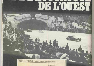 1946 09 06 Circuit de Saint Cloud, Inauguration de l'Autoroute de l'Ouest, Amilcar MCO 1500, C.A. Martin n° 51, Louveau Maserati. 1