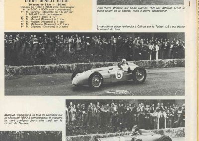 1946 09 06 Circuit de Saint Cloud, Inauguration de l'Autoroute de l'Ouest, Amilcar MCO 1500, C.A. Martin n° 51, Louveau Maserati. 17