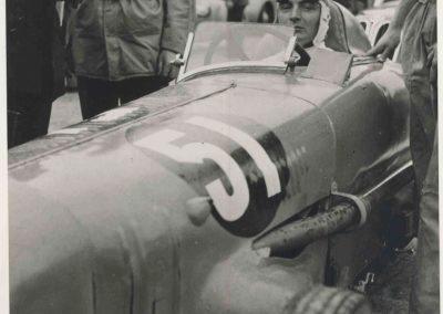 1946 09 06 Circuit de Saint Cloud, Inauguration de l'Autoroute de l'Ouest, Amilcar MCO 1500, C.A. Martin n° 51, Louveau Maserati. 8