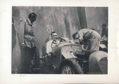 1946 09 06 Circuit de Saint Cloud. Coupe du Conseil Municipal. Inauguration de l'Autoroute de l'Ouest en présence du Général de Lattre de Tassigny. C.A. Martin Amilcar n°51 MCO 1500cc 3