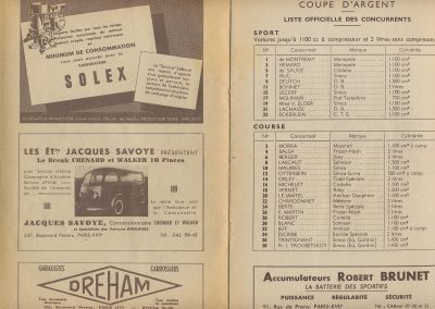 1948 30 05 1er GP de Paris à Montlhéry, Coupe d'Argent, 1er Le Jamtel, Amilcar Monoplace Dauphine. 5