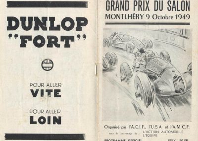 1949 09 10 GP du Salon à Montlhéry, Williams, Pollédry, Grignard, Pozzi, Wagner... 1