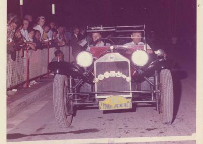 1976 6-11 07 2ème tour de Monaco. Mon père accompagnant Mr Baumgartner avec sa Lancia Lambda 1925. 2_