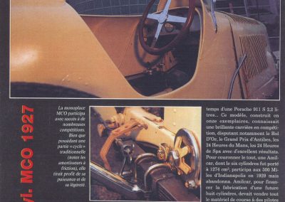 1994 00 10 Revue Auto Passion, Michel Homel, Musée de la Colline 3